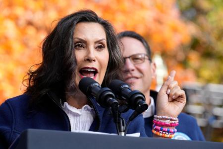 Gretchen Whitmer war vor der letzten Präsidentschaftswahl zwischenzeitlich als mögliche Kandidatin im Gespräch.
