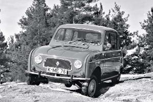 Renault 4 im Test von auto motor und sport Heft 8/1962