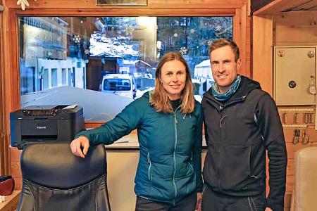 Frankreich, Portes Du Soleil, Campingplatz des Monats, Camping L‘Oustalet, Anne-Sophie und Simon Thoule