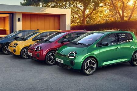 Renault Twingo E-Tech Electric Serienauto Elektro-Kleinwagen