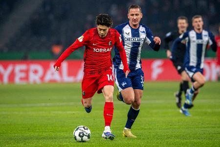 Ausgeträumt: Freiburg wirft Hertha aus DFB-Pokal
