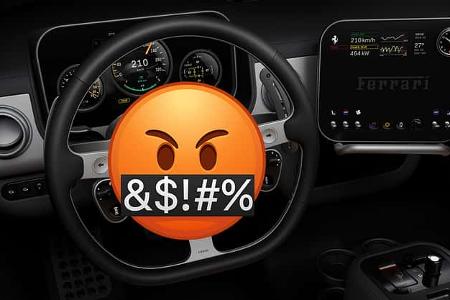 Ferrari Luce, Cockpit