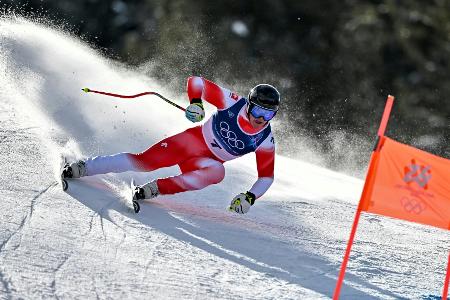 Wie Sailer und Killy: Von Allmen holt drittes Gold