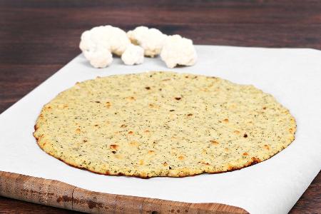 Blumenkohl Pizzaboden