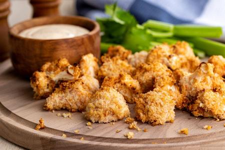 Panierter Blumenkohl 