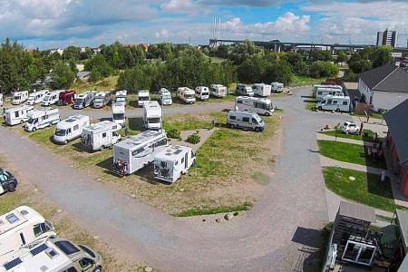 Stellplatz an der Rügenbrücke