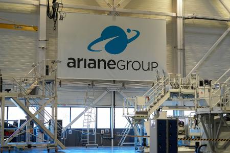 Ein Werk des Raketenherstellers Ariane Group in Frankreich. 
