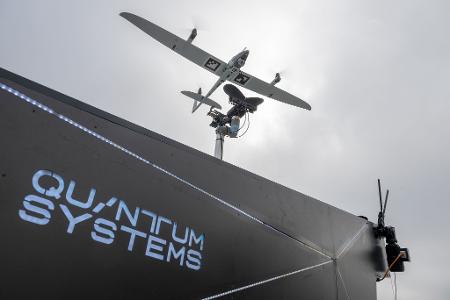 Die von Quantum Systems hergestellte Aufklärungsdrohne 