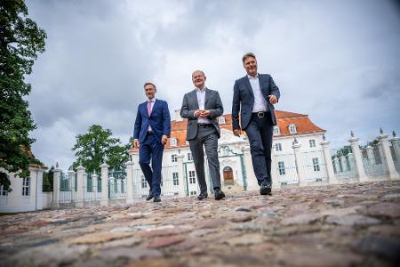 Das Kabinett der Ampel-Koalition nutzte das Schloss für Klausurtagungen. (Archivbild) 