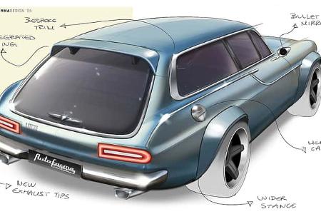 Autoforma Volvo P1800 ES Restomod