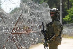 Schmuggel-Ballons haben die streng bewachte Grenze zwischen Belarus und Polen überflogen. (Archivbild)