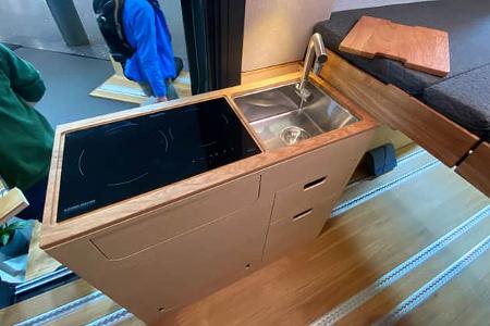 re:van MAN TGE Küchenblock