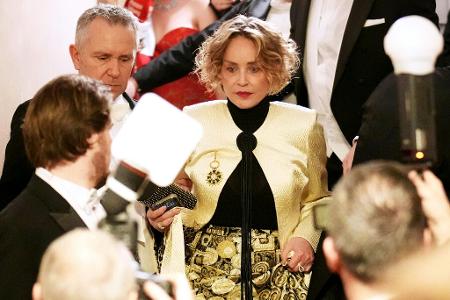 Sharon Stone beim 68. Wiener Opernball.