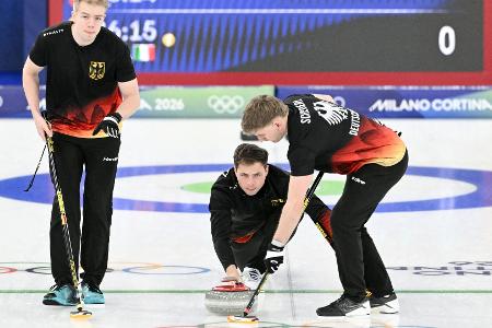 Curling: Deutschland schlägt auch Gastgeber Italien