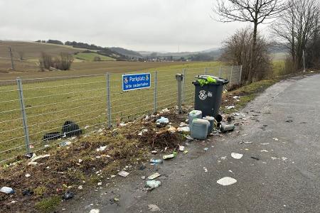 Übersicht Parkplatz