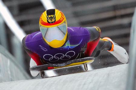 Felix Keisinger in Aktion bei den Olympischen Winterspielen Mailand Cortina 2026.