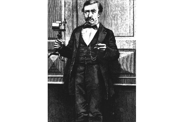 Alexander Graham Bell hat zwar das Patent, den ersten 