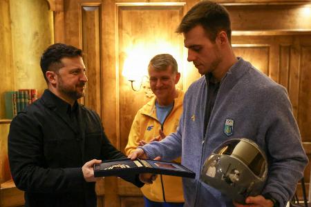 Nach Olympia-Aus: Heraskewytsch erhält Orden von Selenskyj