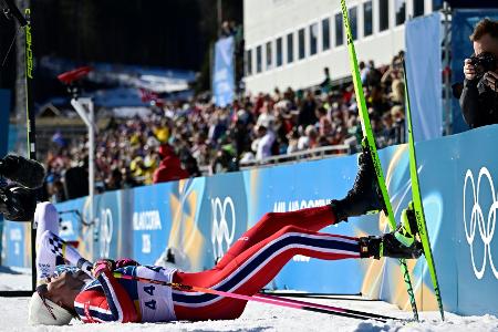 Neuntes Gold: Kläbo schreibt Olympia-Geschichte