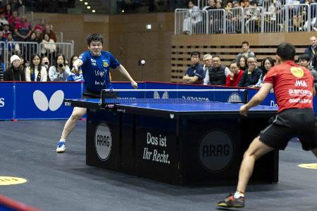 Tischtennis: Düsseldorf schlägt Saarbrücken im Spitzenspiel