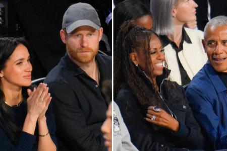 Harry, Meghan und die Obamas: Promi-Auflauf beim 