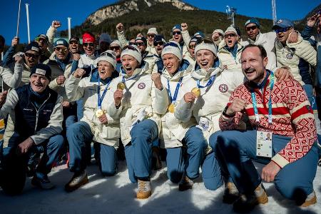 Haakon jubelt bei Olympia, zu Hause brodelt der Epstein-Skandal