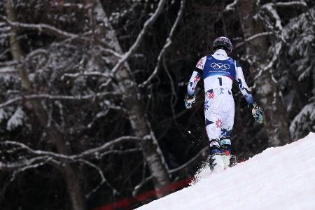 Olympia-Kolumne Slalom