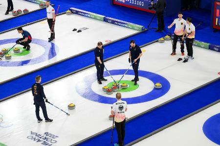 Olympiasieger geschlagen: Deutsche Curler melden sich zurück