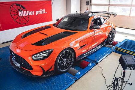 Mercedes-AMG GT Black Series, Leistungsmessung