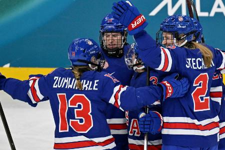 Eishockey: US-Frauen ziehen ins Finale ein
