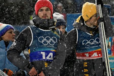 Raimund und Wellinger verpassen Medaille um 16 Zentimeter