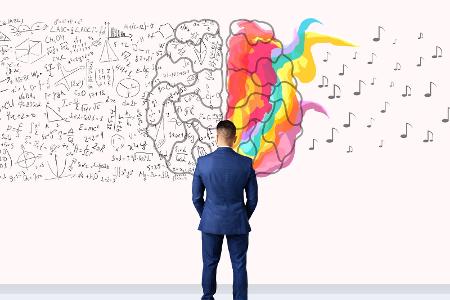 Links logisch, rechts kreativ?