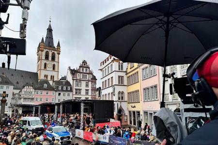 Zugspitze auf dem Trierer Hauptmarkt