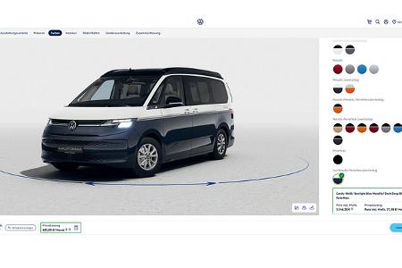VW California T7 (2024) Konfigurator