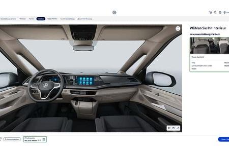 VW California T7 (2024) Konfigurator