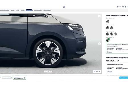 VW California T7 (2024) Konfigurator