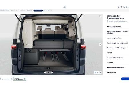 VW California T7 (2024) Konfigurator