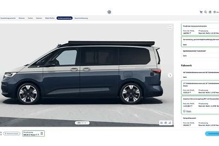 VW California T7 (2024) Konfigurator