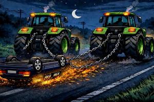 Traktor Polizeimeldung