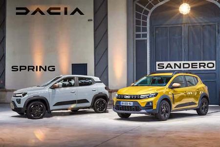 Dacia Spring und Sandero 2026