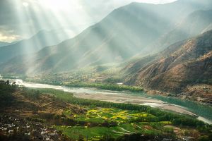 Tal des Jangtse in China