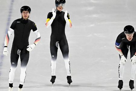 Italien feiert Eisschnelllauf-Gold - deutsche Teams siegreich