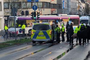 Der schwere Unfall passierte beim Mönchengladbacher Veilchendienstagszug. 