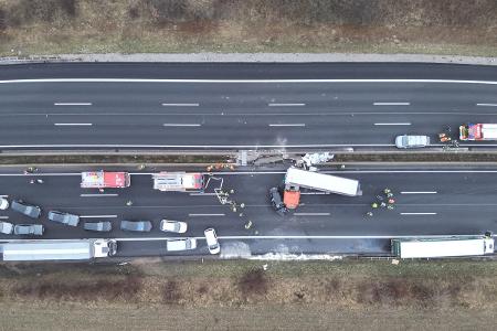 Unfallstelle Übersicht