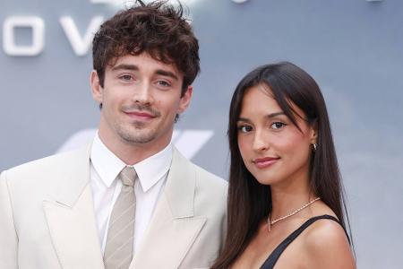 Charles Leclerc und Alexandra Saint Mleux