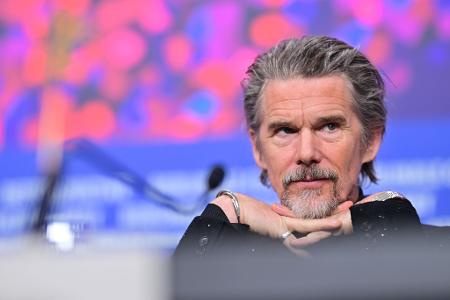 Ethan Hawke nimmt an der Pressekonferenz zum Film 