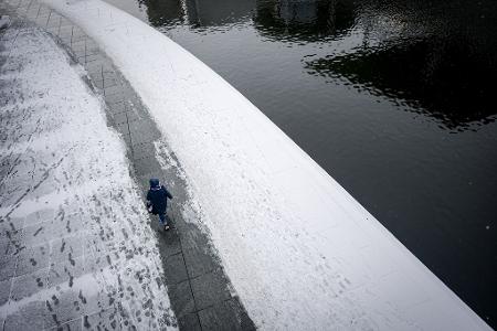 Es kann glatt werden in Deutschland. 