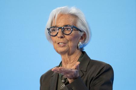Seit dem 1. November 2019 führt die Französin Christine Lagarde die EZB. Ihre achtjährige Amtszeit endet regulär Ende Oktober 2027. (Archivbild)