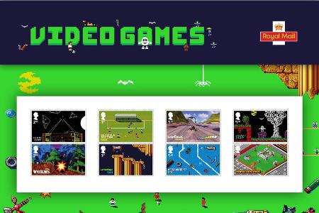 Videogame-Briefmarken von Royal Mail