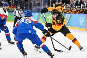 Keine Chance gegen Slowakei: Olympia-Aus für Eishockey-Team